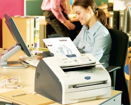 Brother Fax-2920 A4 Mono 600dpi Fax Machine Printer Copier - Full Toner Level - Image 4 of 4