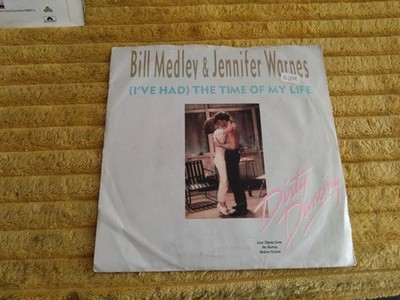 B.MEDLEY&J.WARNES- THE TIME OF MY LIFE/LOVE IS STRANGE PB49625(1987VG+/EX 7'' P/S
