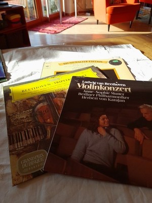 3 LPs Beethoven Konzerte