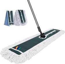 Masthome 105cm Extra Wide Industrial Flat Mop-Heavy Duty Stainless Steel