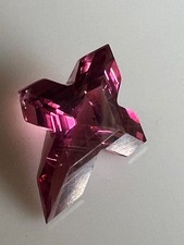 Beautiful Cross Cut Rhodolite Garnet 2.08 ct 12 x 9 mm