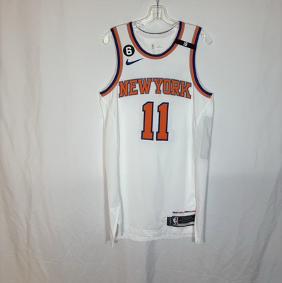Nike Knicks #11 Brunson Association Team Issued Authentic