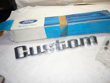 1973-79 Ford Truck D6tz-9925622-a Custom Bedside Name Plate W Attach Parts 1973-79 Ford Truck D6tz-9925622-a Custom Bedside Name Plate W Attach Parts
