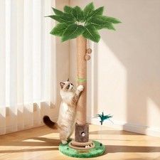 Cat Scratching Post, Famifit 39" Nature Sisal Cat Scratch Post for Indoor Cat...