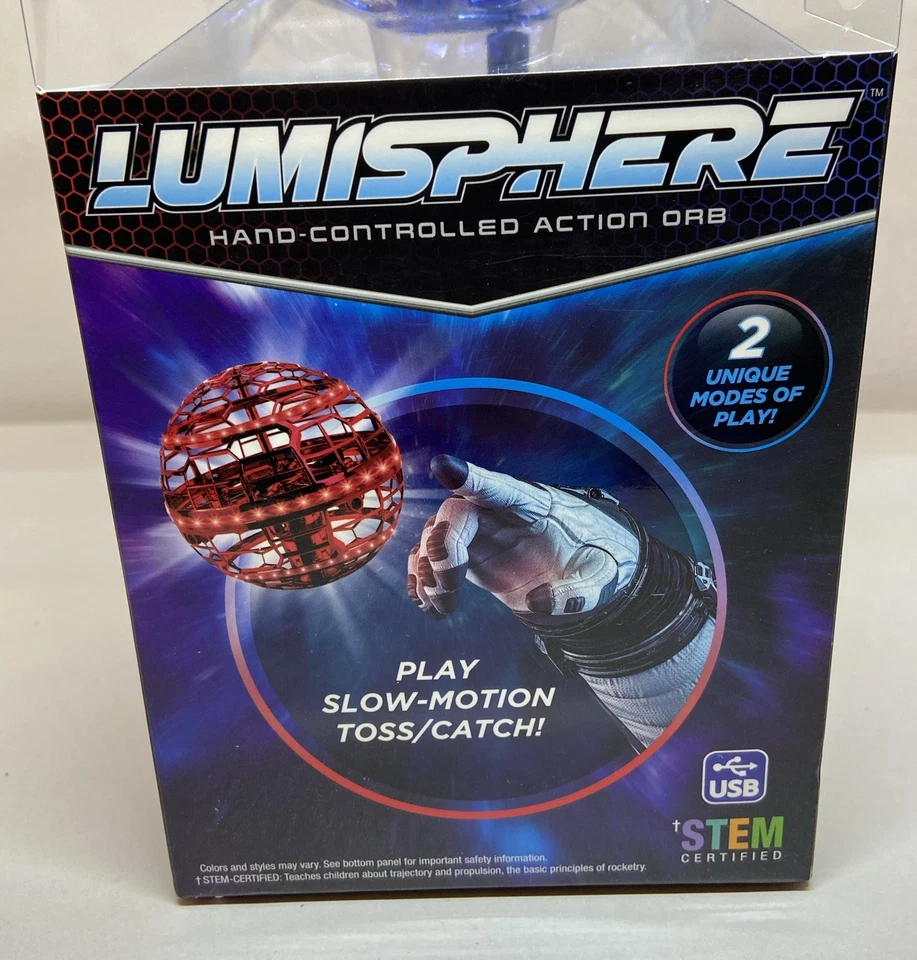 Lumisphere Hand Controlled Action Orb Blue Model CT-6533 New - Image 4 of 4