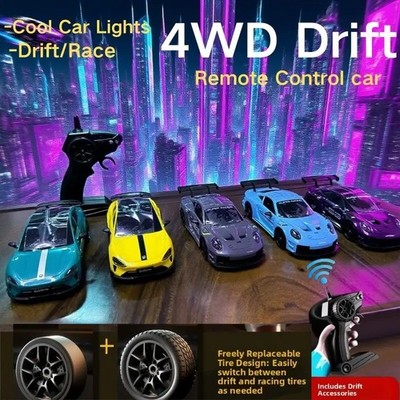 Neu Ltd Ed RC Drift GT3 RS SU7 1:24 High Speed Fernbedienung