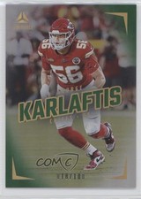 2024 Panini Luminance Green 18/100 George Karlaftis #35 0q3