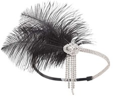 BABEYOND Women's Flapper Headpiece Roaring 20s Gatsby Headband