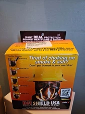 Hot Shield HS-2 Heat Shield for Face and Neck Protection | Prevent Burns