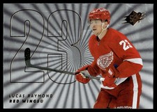 2024-25 Upper Deck SPx Silver Parallel Lucas Raymond Detroit Red Wings #84