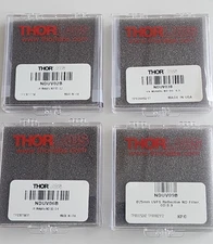 New_4 Thorlabs ND Filters,  NDUV02B, NDUV03B, NDUV06B, and Reflective NDUV09B