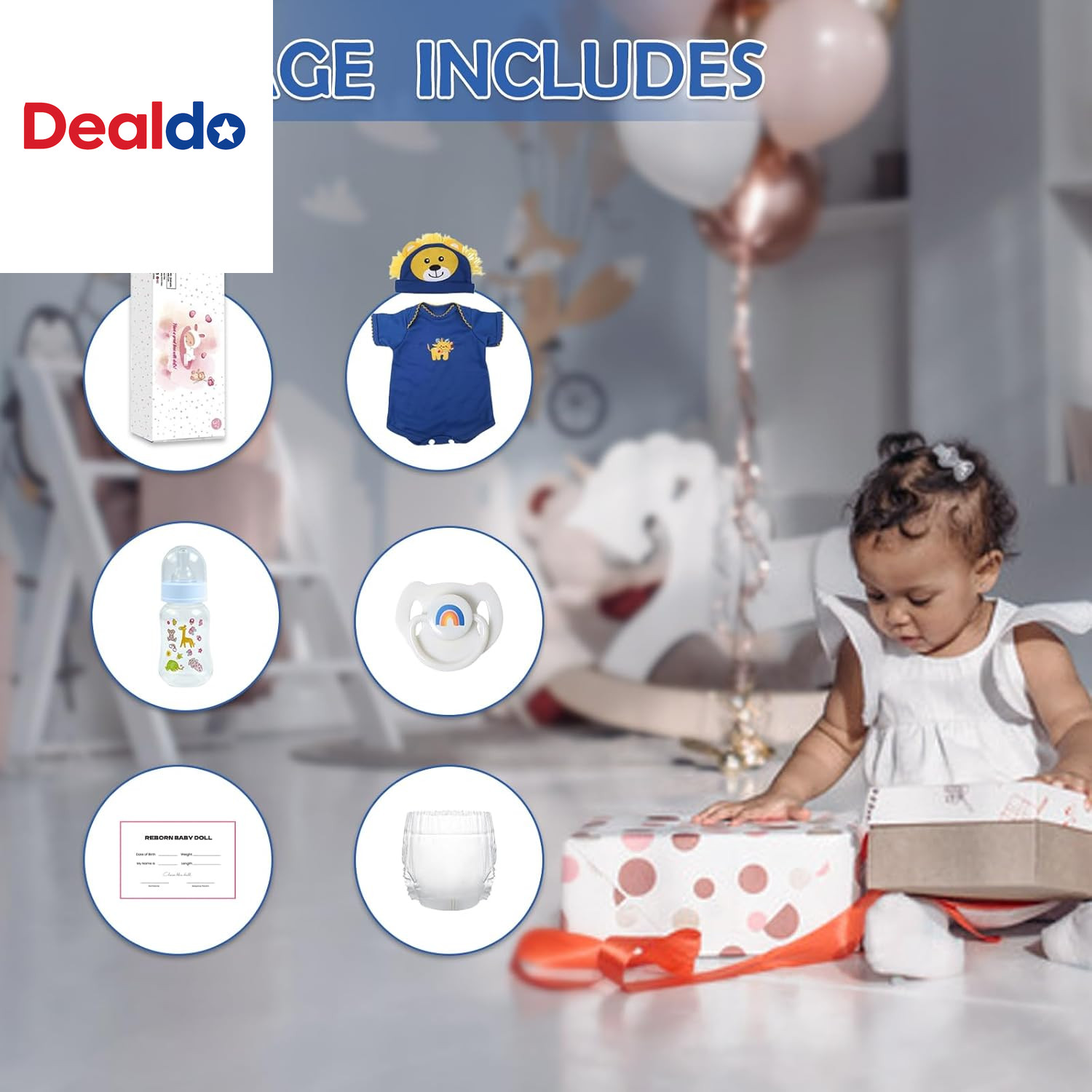 Realistic Reborn Baby Dolls Black - 18 Inch Newborn Baby African American, Soft