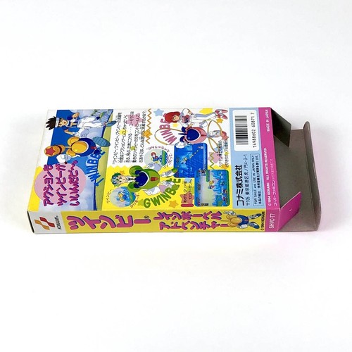 Used SFC TwinBee Rainbow Bell Adventure Super Famicom /w Box Manual Game Japan - Picture 6 of 10