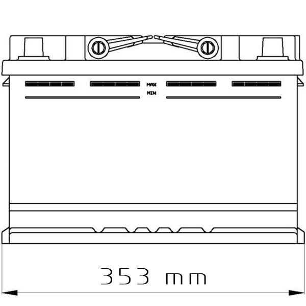 Autobatterie 12V 100Ah 870AEN FIAMM PRO Premium Batterie ersetzt 88 92 95 100 Ah