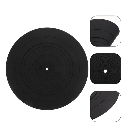  Plattentellerauflage Silikon Schallplatten Rekordmatte Gummimatte