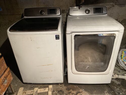 used samsung washer and dryer set