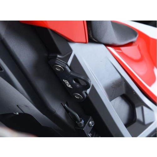 R&G Tie-Down Hooks Black Triumph Street Triple S 765 2017 - 2018 - Picture 2 of 2