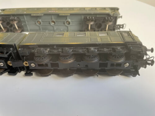 LIMA LOCOMOTIVE V188 + PersonenWagen - Militärzug CANON LEOPOLD H0 149704 - Foto 6 di 8