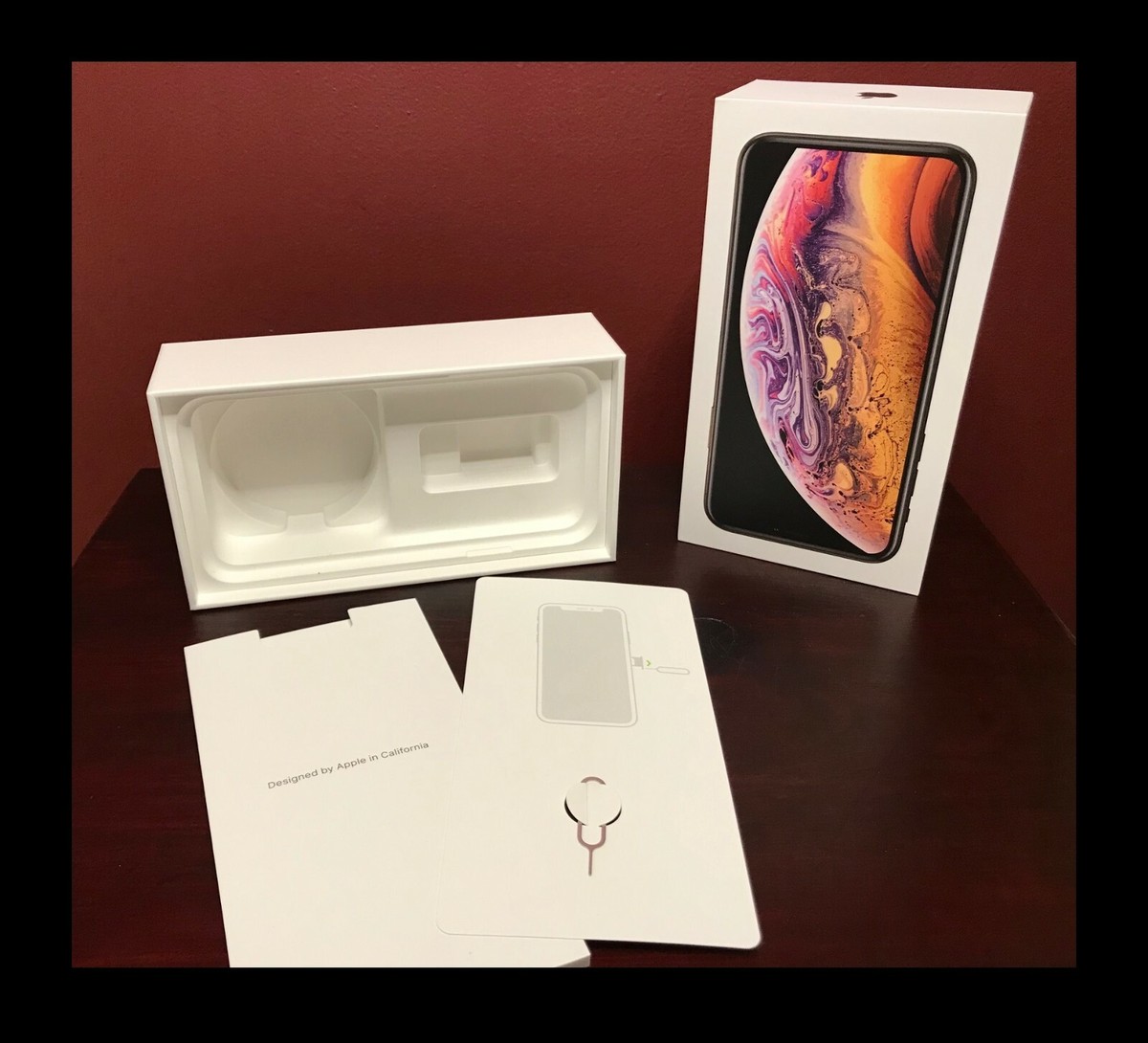 Apple iPhone XS 256GB ゴールド 元箱付き APPLE iPhone XS 256GB, GOLD, ORIGINAL ***BOX ONLY + KEY