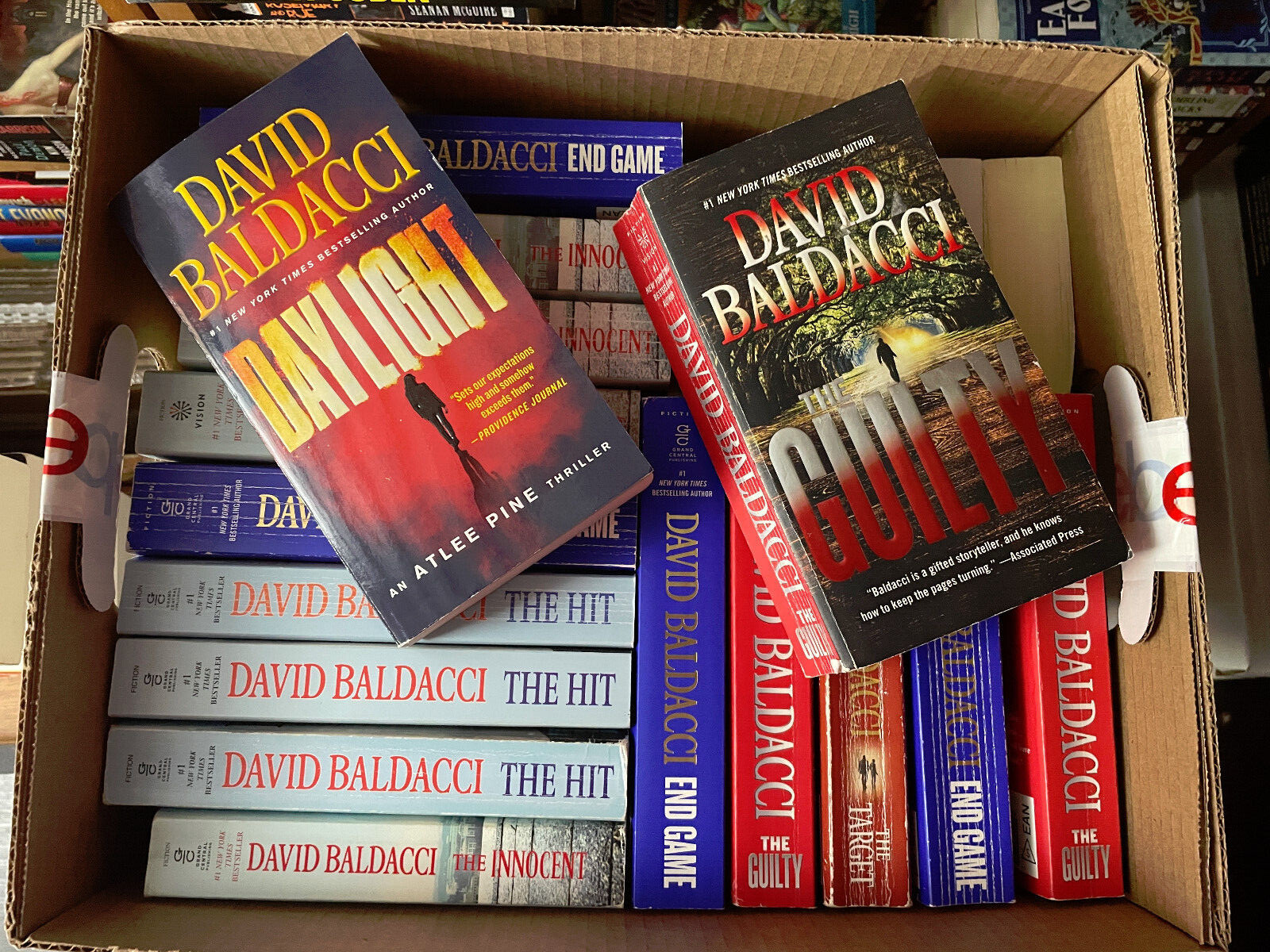 DAVID BALDACCI  BOOKS U Choose  ALL SERIES, PB, COVER & SIZE MAY VARY 3.50-4.50
