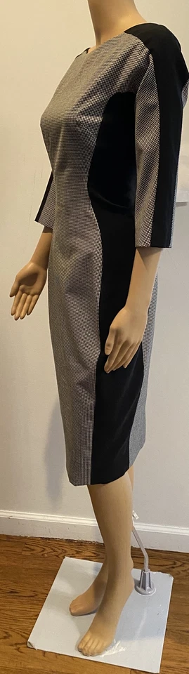 Vestido Vaina Pata de Gallo LELA ROSE Talla Mediana Foto 2 de 4