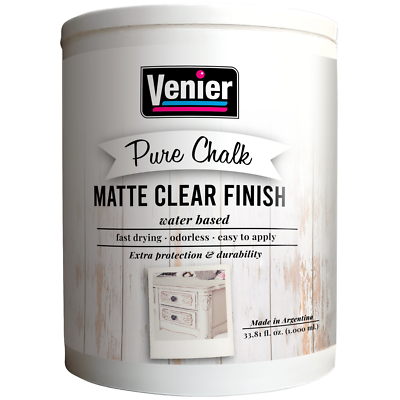 #ad Venier Matte clear finish paint for Chalk Paints Furniture 3381 Fl Oz $34.95