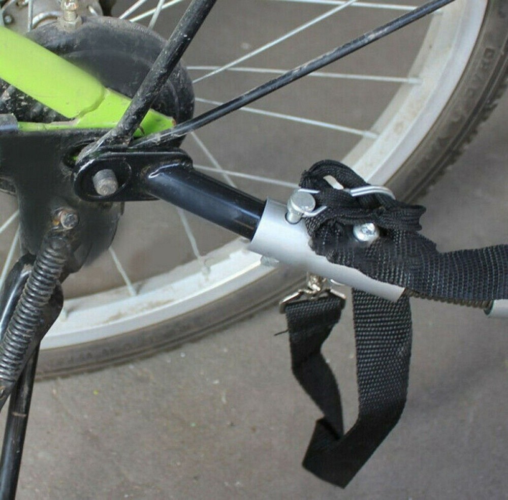 Universal Bicycle Bike Trailer Attachment Hitch Baby Coupler Linker Connector US