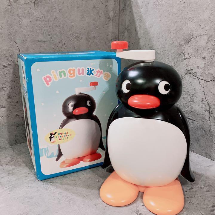 人気定番 Extremely rare Pingu shaved ice Pingu retro antique Showa キャラクター