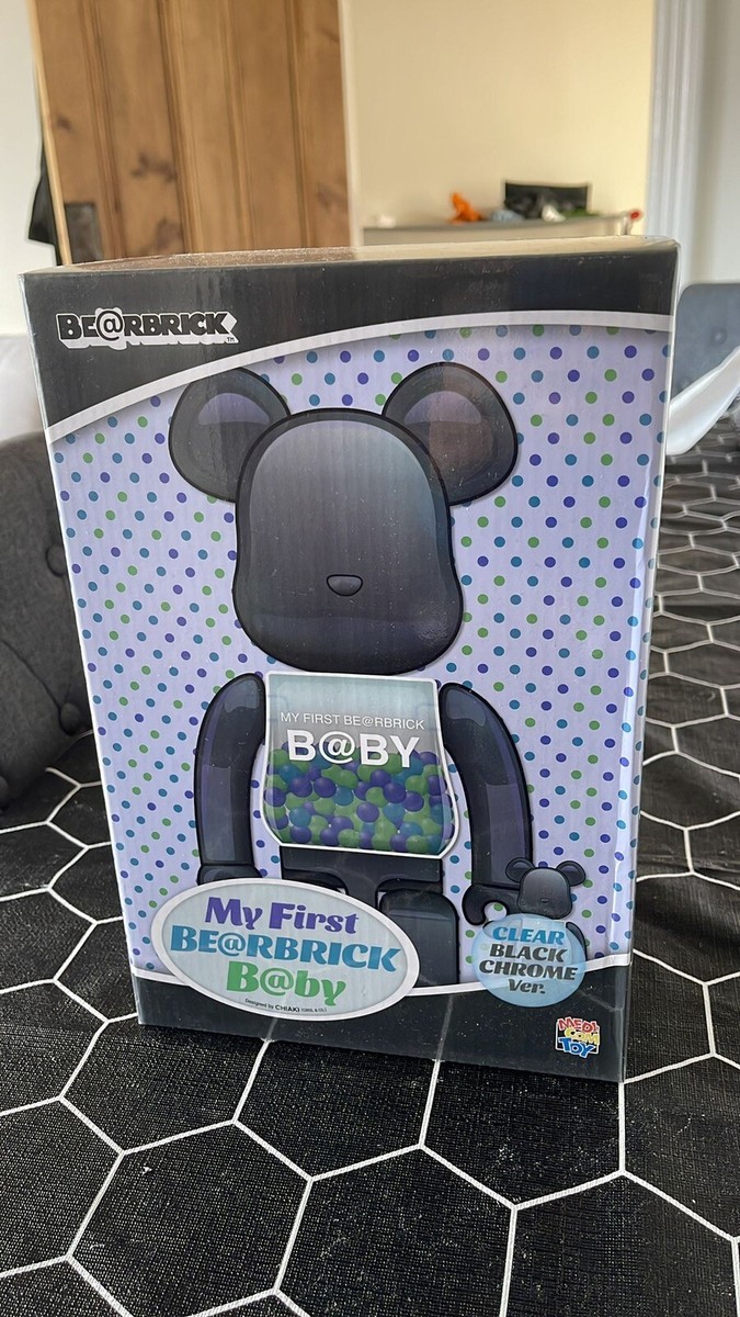 キャラクターグッズ MY FIRST BE@RBRICK B@BY CLEAR BLACK CHRO MY FIRST BE@RBRICK B@BY CLEAR BLACK CHRO