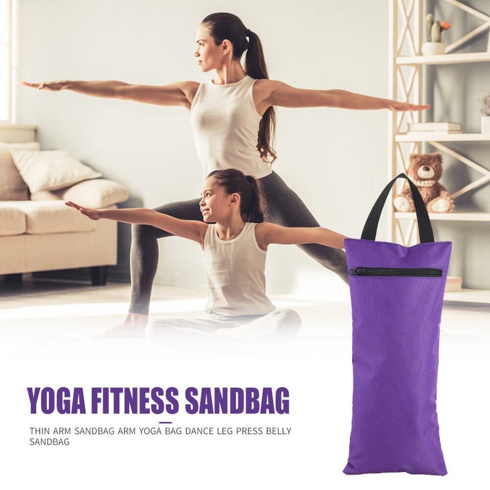 Dance Training Gym Sand Bag Weighted Yoga Empty Sandbag Pouch Fitness