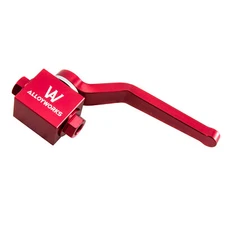 Full Aluminum Brake Line Lock Shut Off Valve 1/8" NPT Billet Front or Rear Red