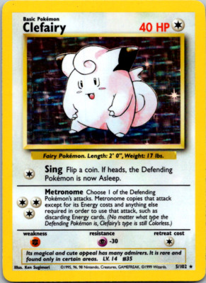 Pokémon Base Set - Choose Your Card 1999 Vintage WoTC - NM/LP All 102 Available