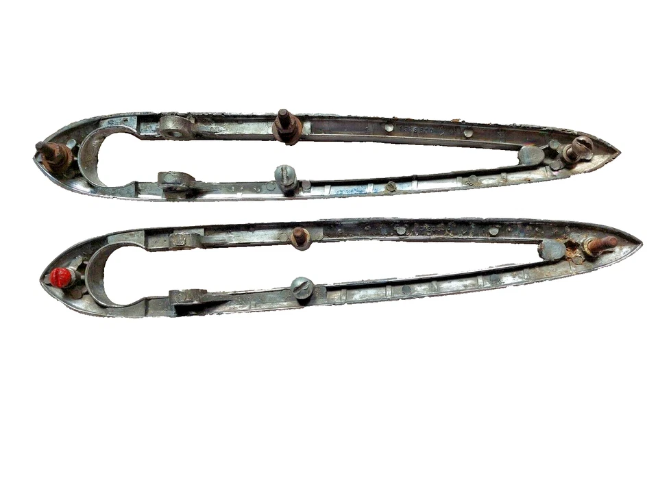 Buick 1946-1948 All, 1949 Special: Hood Release Body 1328630, PAIR - Image 4 of 4