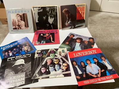 45 rpm records from the 70's and 80's Part 5