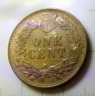 1906 P INDEAN HEAD PENNY CIRCULATED BU. MS60IP — photo 2