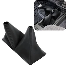 Fits 84-89 Toyota 4Runner Pickup 4x4 Manual Shift Boot Cover Shifter Black 11.5"