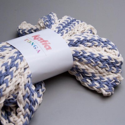 Katia Tonga 306 thistle down-white 100g Wolle