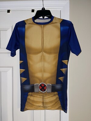 Under Armour Wolverine X-Men Shirt Mens Medium Marvel Compression