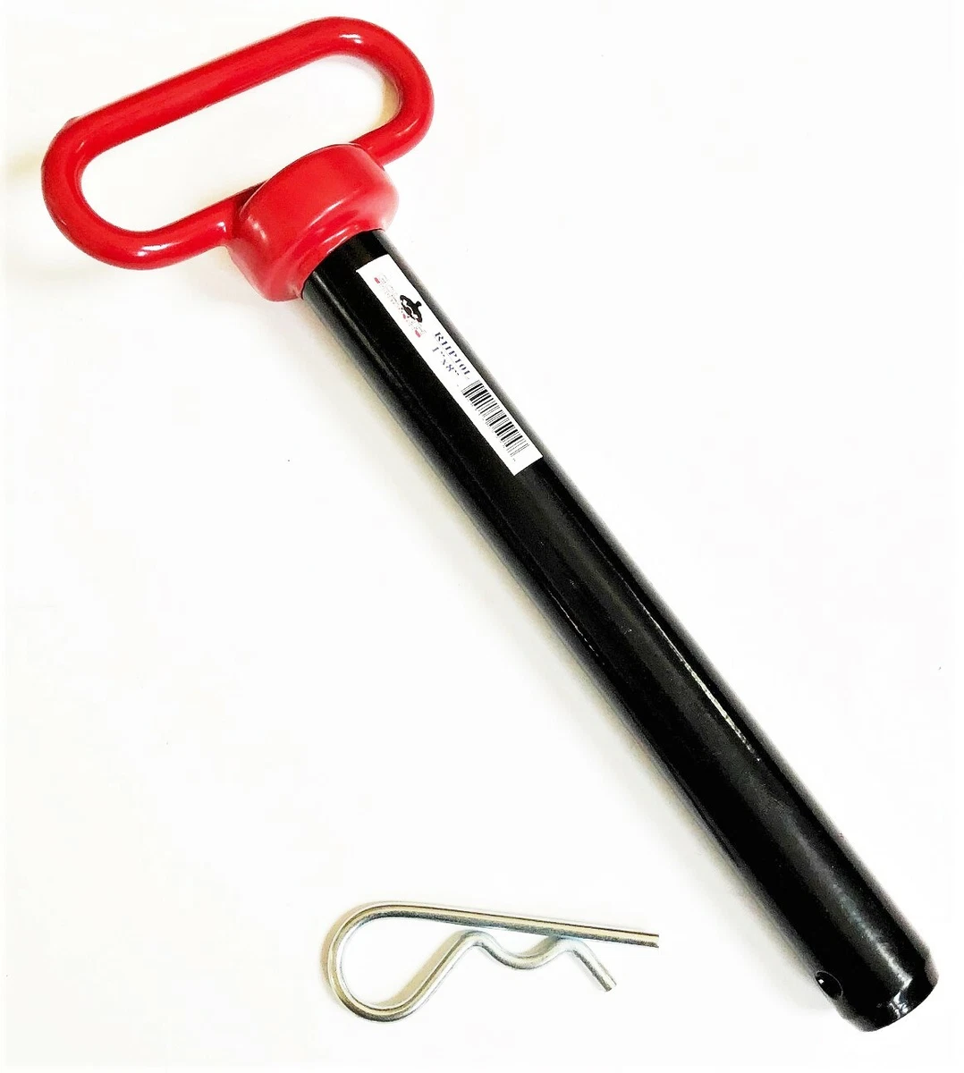 2-Pack Goliath Industrial Tractor Hitch Pins - 7/8" X 4", Red Handle (Model RHP78S)