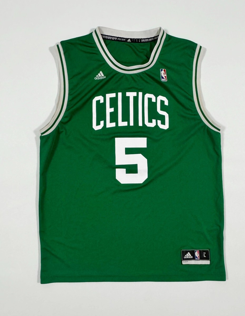 BOSTON CELTICS #5 KEVIN GARNETT NBA BASKETBALL ADIDAS SHIRT JERSEY