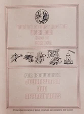 VGT Manual Of Instruction Work Book Ironworkers Apprentices Journeyman 1973