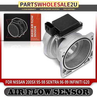 Mass Air Flow Sensor for Infiniti G20 91-96 1999 Nissan 200SX 95-98 Sentra 96-99