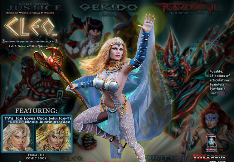 1/6 CLEO tbleage　ファイセン TBLeague PHICEN 1/6 Scale GEKIDO Cleo Figure Model Deluxe