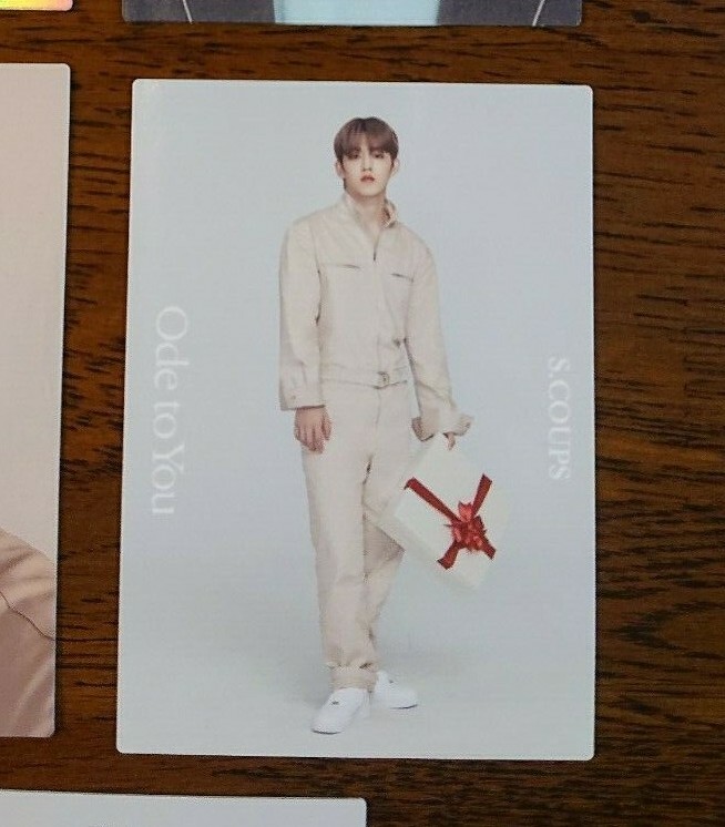 S.COUPS 'Ode To You' JAPAN Tour Limited Official Photocard