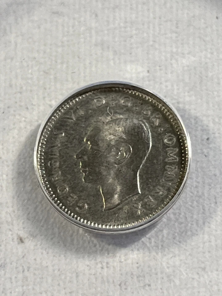 Gran Bretaña 1937 prueba 3 peniques de plata graduados PR 66 por ANACS Foto 3 de 4