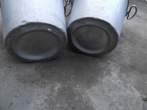 2 DDR Melkeimer Aluminium original 10 Liter Vintage rar ! - Bild 4 von 5