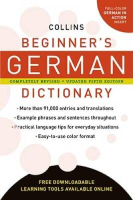 Collins Beginners German Dictionary, (Collins Language) - Paperback - VERY GOOD