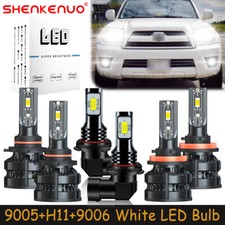 For Toyota 4Runner 2006-2009 6X LED Headlights Bulbs High Low Beam Fog Light Z8