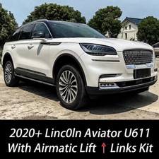 for 20+ Lincoln Aviator U611 Adjustable Air Ride Suspension Lift Links Raise Kit