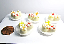 *~ * 3 Eistörtchen  auf Teller   ,Handarbeit...